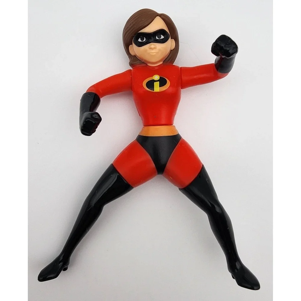 Disney Pixar Incredibles 2 Mrs. Incredible McDonalds Happy Meal‎ Toy Cake Topper